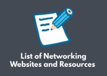 List of networking websites and resources
