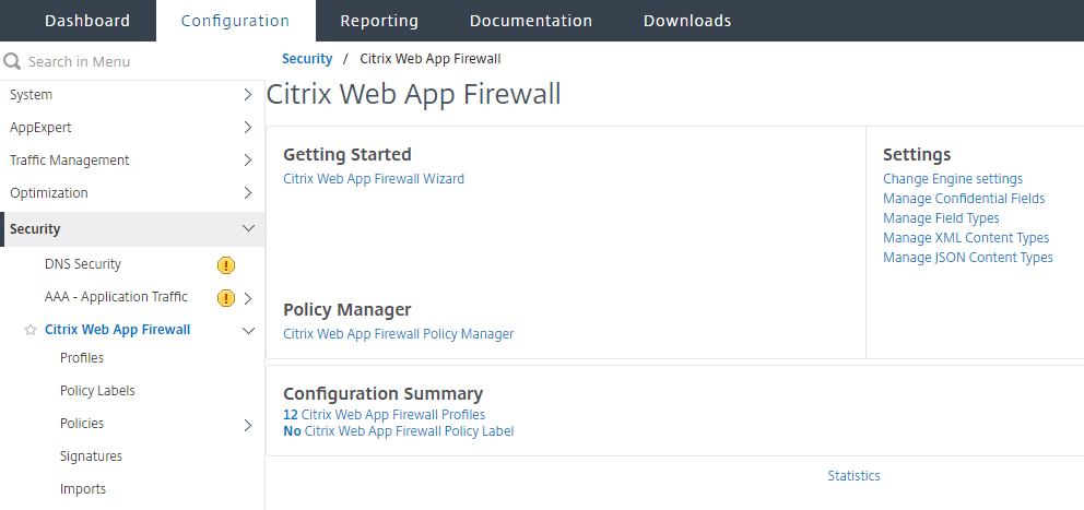 Citrix Web app firewall