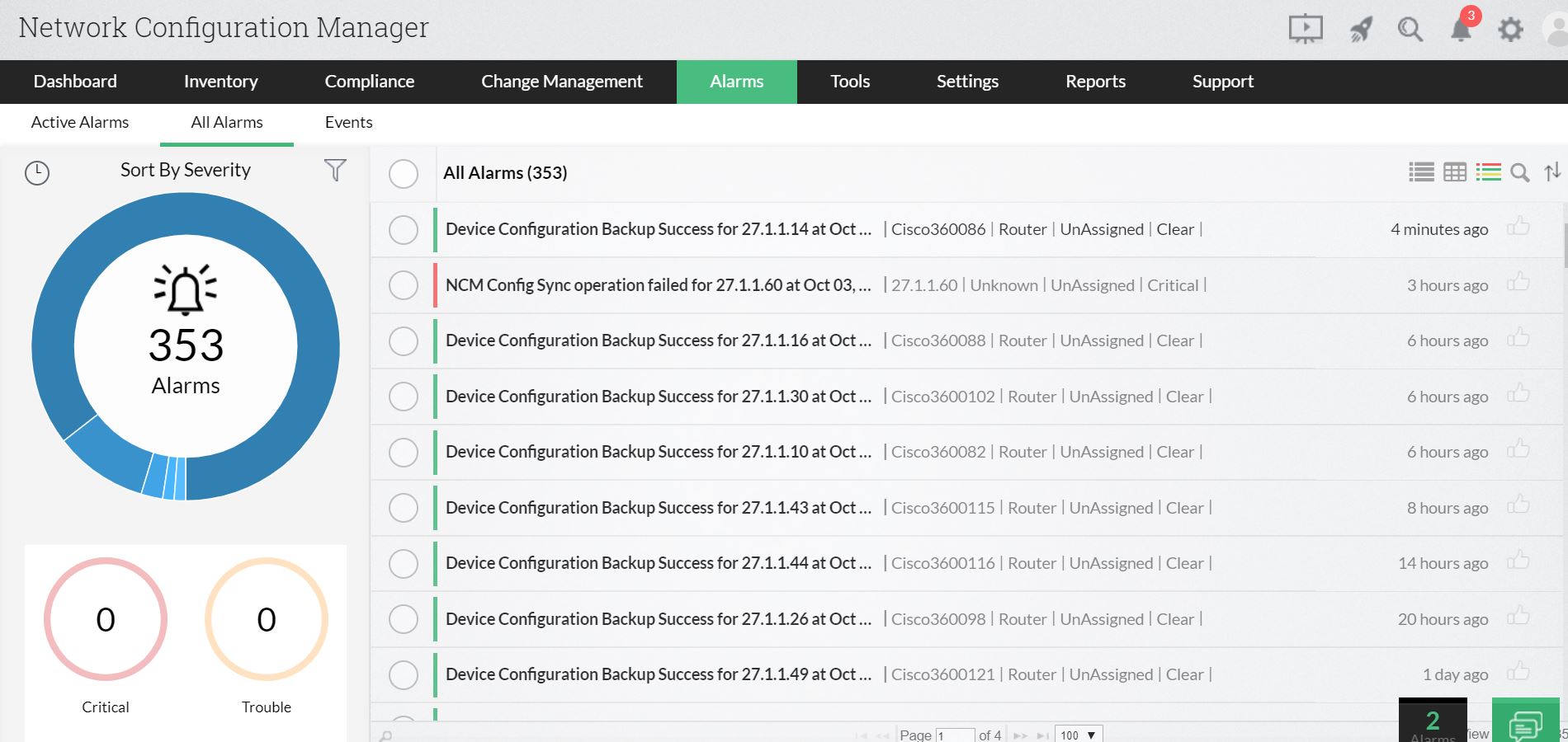 ManageEngine Network Configuration Manager