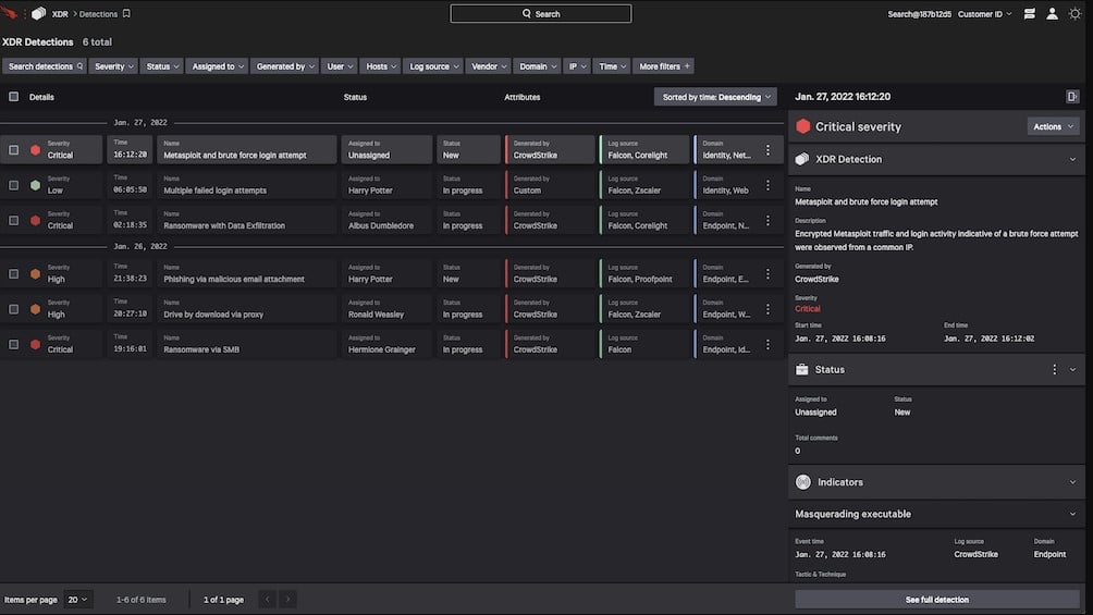 CrowdStrike Falcon XDR