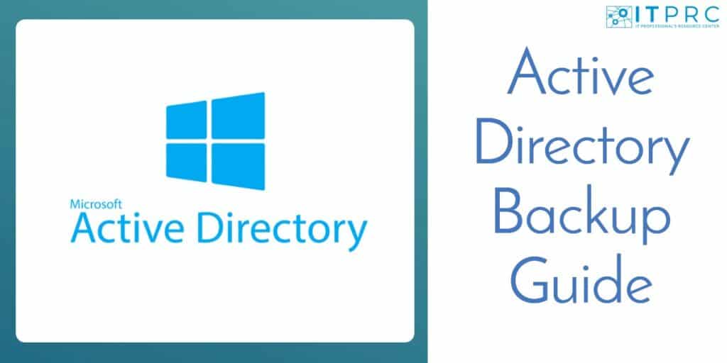 Active Directory Backup Guide