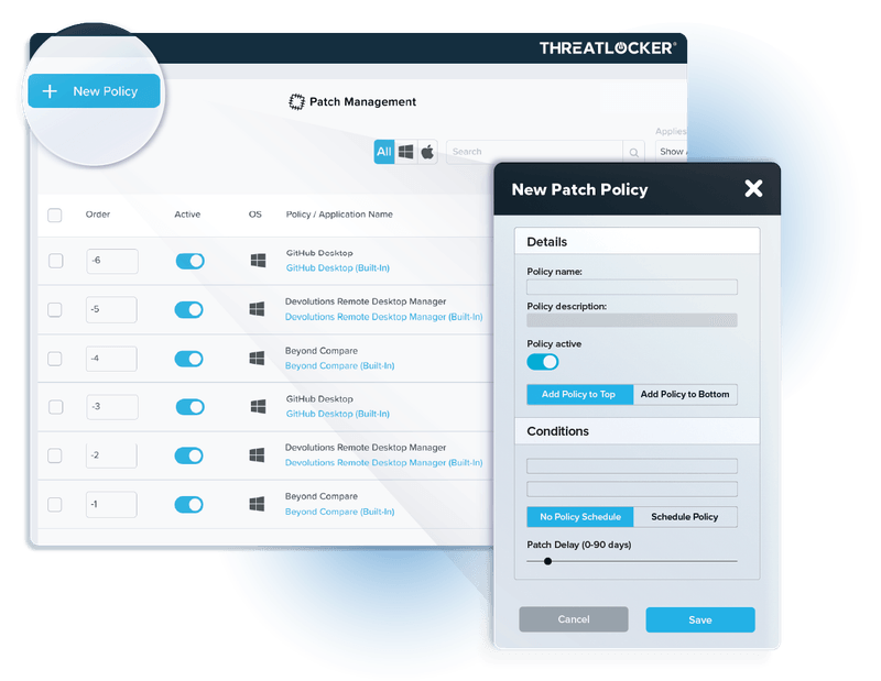 ThreatLocker Patch Management